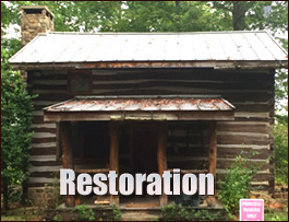 Historic Log Cabin Restoration  Logan, Ohio